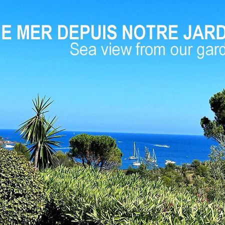 Dans Un Cadre D'Exception, Vue Mer Panoramique A Agay Cote D'Azur, Village Vacances Cap Esterel, T2 Avec Jardin, Golf, Climatisation, Wifi, 5 Piscines Saint-Raphaël エクステリア 写真