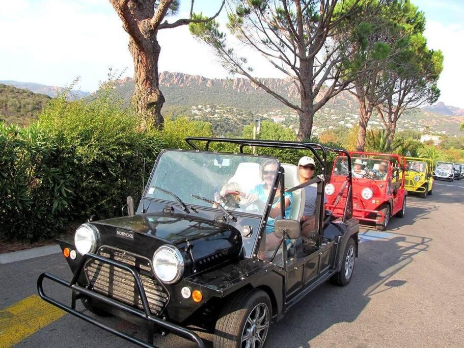 Dans Un Cadre D'Exception, Vue Mer Panoramique A Agay Cote D'Azur, Village Vacances Cap Esterel, T2 Avec Jardin, Golf, Climatisation, Wifi, 5 Piscines Saint-Raphaël エクステリア 写真