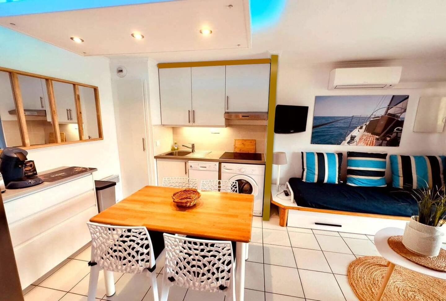 Dans Un Cadre D'Exception, Vue Mer Panoramique A Agay Cote D'Azur, Village Vacances Cap Esterel, T2 Avec Jardin, Golf, Climatisation, Wifi, 5 Piscines Saint-Raphaël エクステリア 写真